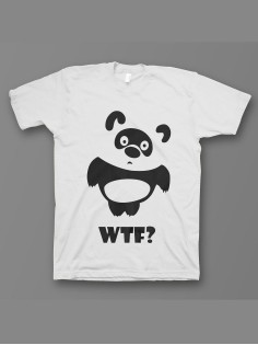 Мужская футболка с прикольным принтом "WTF Vinnie"