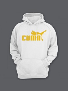 Прикольная мужская толстовка с капюшоном - худи с принтом "Coma"