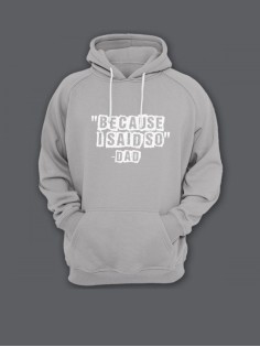 Прикольная мужская толстовка с капюшоном - худи с принтом "Worst dad ever"