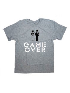 футболка с принтом для жениха и невесты