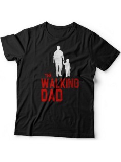 Мужская футболка с прикольным принтом "The walking dad(1)"