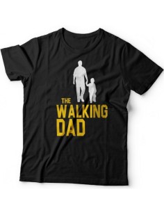 Мужская футболка с прикольным принтом "The walking dad(1)"