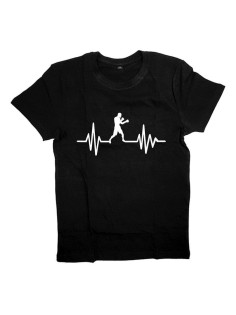 Мужская футболка с прикольным принтом "Кардиобоксер"