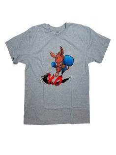 Мужская футболка с прикольным принтом "К.О"