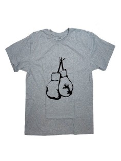 Мужская футболка с прикольным принтом "Боксерские перчатки"