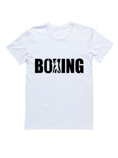 Мужская футболка с прикольным принтом "Boxing"