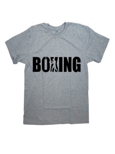 Мужская футболка с прикольным принтом "Boxing"