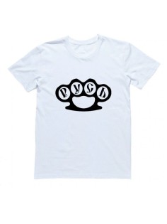 Мужская футболка с прикольным принтом "РУСЬ"