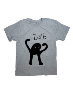 Мужская футболка с прикольным принтом "ЪУЪ"