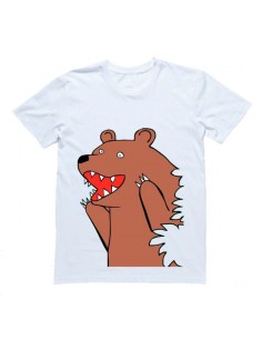 Мужская футболка с прикольным принтом "Превед Медвед"
