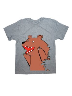 Мужская футболка с прикольным принтом "Превед Медвед"