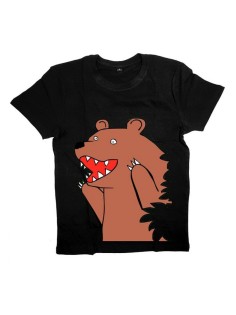 Мужская футболка с прикольным принтом "Превед Медвед"