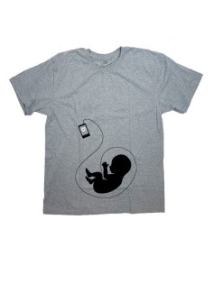 Женская футболка с прикольным принтом "Общение с мамой"