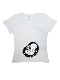 Женская футболка с прикольным принтом