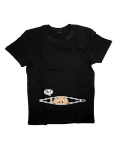 Женская футболка с прикольным принтом "Hi"