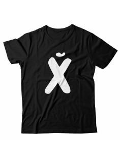 Мужская футболка с прикольным принтом "XUI"