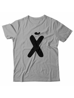 Мужская футболка с прикольным принтом "XUI"