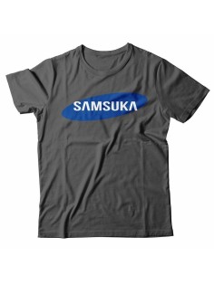 Мужская футболка с прикольным принтом "Samsuka"