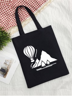 Сумка шоппер женская черная через плечо