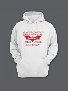 Женская худи с прикольным принтом / Толстовка с капюшоном с карманом, без молнии  с надписью