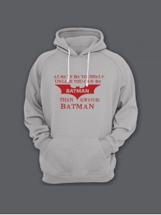 Женская худи с прикольным принтом / Толстовка с капюшоном с карманом, без молнии  с надписью