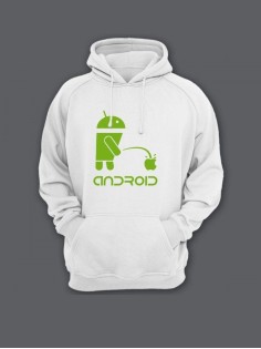 Женская худи с прикольным принтом / Толстовка с капюшоном с карманом, без молнии  с надписью