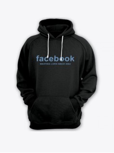 Женская худи с прикольным принтом / Толстовка с капюшоном с карманом, без молнии  с надписью