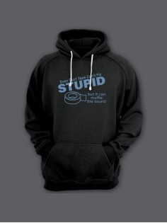 Женская худи с прикольным принтом / Толстовка с капюшоном с карманом, без молнии  с надписью