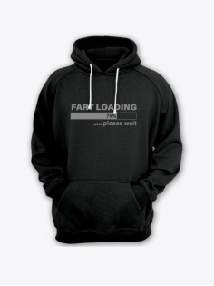 Женская худи с прикольным принтом / Толстовка с капюшоном с карманом, без молнии  с надписью