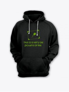 Толстовка женская с капюшоном с принтом / Модные худи с прикольной надписью