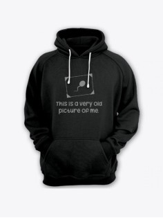 Толстовка женская с капюшоном с принтом / Модные худи с прикольной надписью