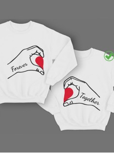 Парные свитшоты Forever together
