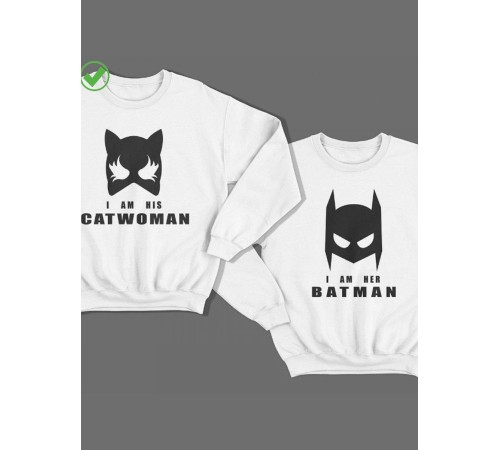 Свишоты для влюбленных Catwoman&Batman