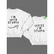 Свитшоты I'm with stupid& I'm stupid