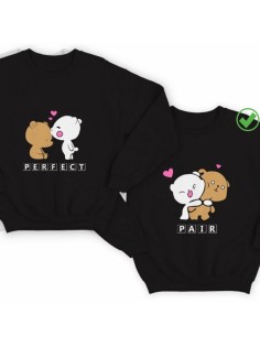 Парные свитшоты с принтами Perfect pair