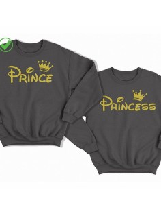 Парные свитшоты Prince& Princess