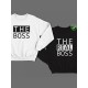 Парные свитшоты The boss & The real boss