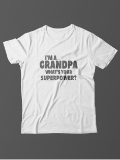 Футболка папе на день рождения