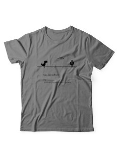 Мужская футболка с забавным принтом и смешной надписью You are offline/для мужчины