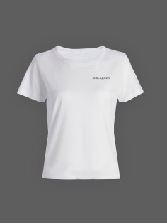 Модная женская футболка с принтом «Сисьадмин».