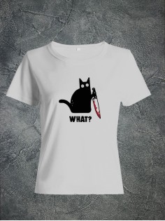 Модная женская футболка с принтом «Stop making drama».