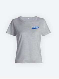 Модная женская футболка с принтом «Samsuka».