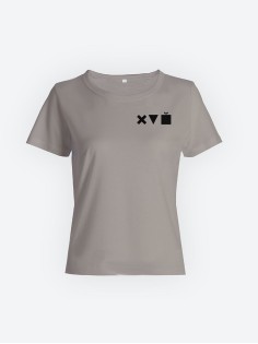 Смешная женская футболка с принтом хvй  / Необычный оригинальный подарок на день рождения