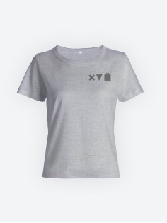 Смешная женская футболка с принтом хvй  / Необычный оригинальный подарок на день рождения