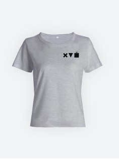 Смешная женская футболка с принтом хvй  / Необычный оригинальный подарок на день рождения