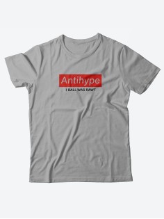 Футболка со своим принтом Antihype/Мужской с надписью