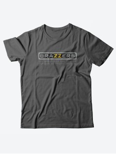 Оригинальные футболки для мужчин с принтом Brazzers/Качественные из 100% хлопка