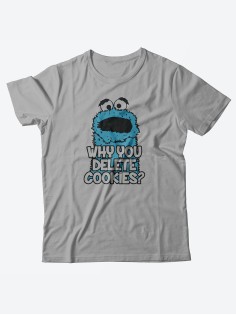 Оригинальные футболки для мужчин с принтом Cookies/Качественные из 100% хлопка