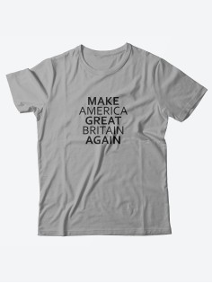 Прикольные надписи на футболках / Оригинальные качественные футболки с принтом Make America