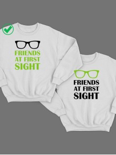 Парные свитшоты с принтами Friends